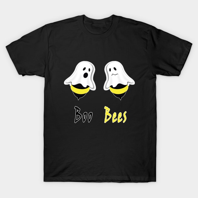 Boo Bees Funny Couple with Costume's Halloween party T-Shirt by salah_698